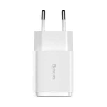  Mała ładowarka sieciowa Compact 2x USB 10.5W biały - zdj. dodatkowe 1
