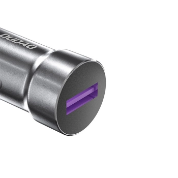  Szybka ładowarka samochodowa USB do gniazda zapalniczki 5A 22,5W QC VOOC szary - zdj. dodatkowe 4