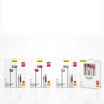  Słuchawki dokanałowe zestaw słuchawkowy ze złączem 3,5 mm mini jack złoty - zdj. dodatkowe 2