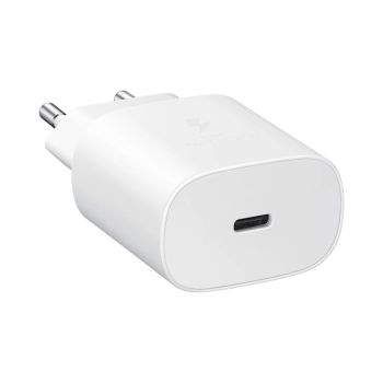  2w1 Ładowarka sieciowa 25W + kabel przewód USB-C 1m biały - zdj. dodatkowe 1