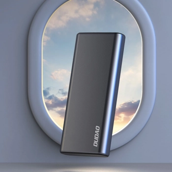  Powerbank 10000mAh metalowy ze wskaźnikiem poziomu naładowania srebrny - zdj. dodatkowe 8