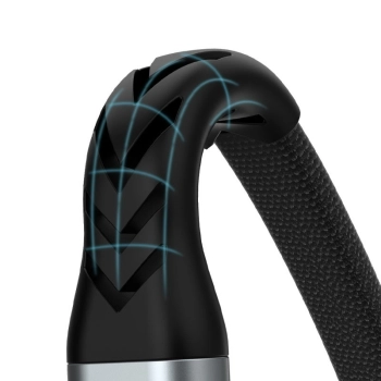  Kabel przewód płaski króki USB-C - USB-C L10C PD 100W 23cm czarny - zdj. dodatkowe 5