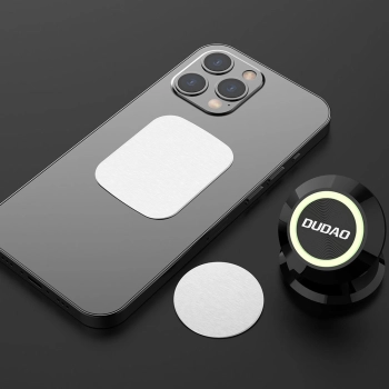  Uchwyt samochodowy na telefon F6H+ magnetyczny na deskę czarny - zdj. dodatkowe 6