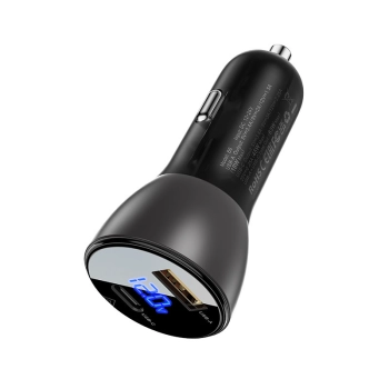  Ładowarka samochodowa 63W 12V USB-C USB SFCP czarny - zdj. dodatkowe 2