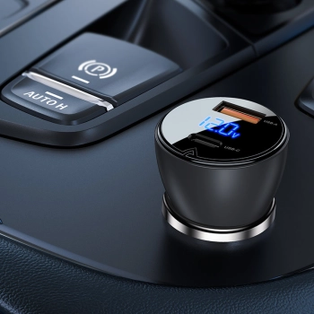  Ładowarka samochodowa 63W 12V USB-C USB SFCP czarny - zdj. dodatkowe 3