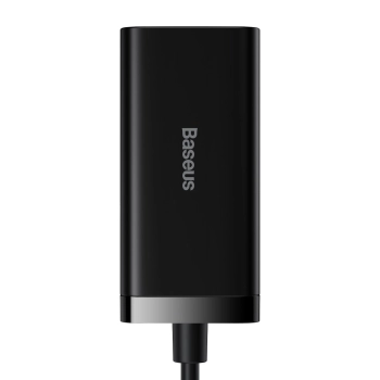  Szybka uniwersalna ładowarka sieciowa GaN 2x USB-C 2x USB 100W QC 4.0+ AFC czarny - zdj. dodatkowe 1