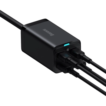  Szybka uniwersalna ładowarka sieciowa GaN 2x USB-C 2x USB 100W QC 4.0+ AFC czarny - zdj. dodatkowe 6