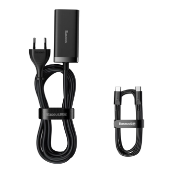  Szybka uniwersalna ładowarka sieciowa GaN 2x USB-C 2x USB 100W QC 4.0+ AFC czarny - zdj. dodatkowe 7