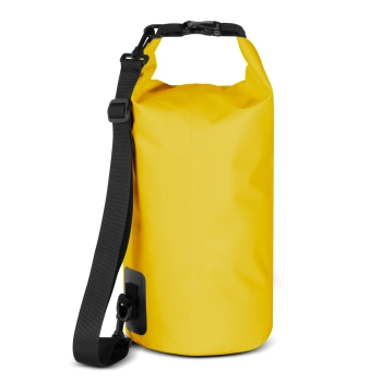  Worek plecak torba Outdoor PVC turystyczna wodoodporna 10L - żółta - zdj. dodatkowe 3