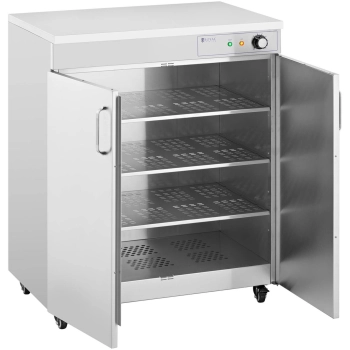  Podgrzewacz do talerzy szafa grzewcza na kółkach do 120 talerzy śr. 29 cm 800 W - zdj. dodatkowe 1