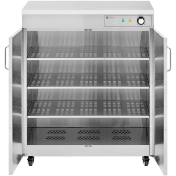  Podgrzewacz do talerzy szafa grzewcza na kółkach do 120 talerzy śr. 29 cm 800 W - zdj. dodatkowe 2