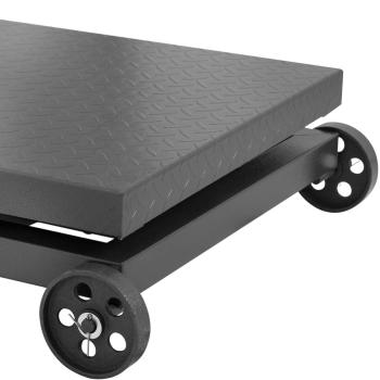  Waga platformowa przemysłowa na kółkach 600 kg / 100 g LCD - zdj. dodatkowe 3