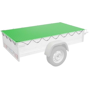  Siatka zabezpieczająca ładunek ochronna na przyczepkę 2.5 x 3.5 m zielona - zdj. dodatkowe 1