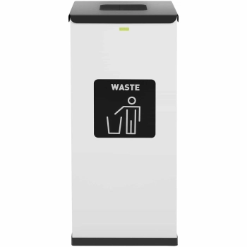  Kosz do segregacji odpady zmieszane stalowy 30.5x30.5x70cm 60L - zdj. dodatkowe 5