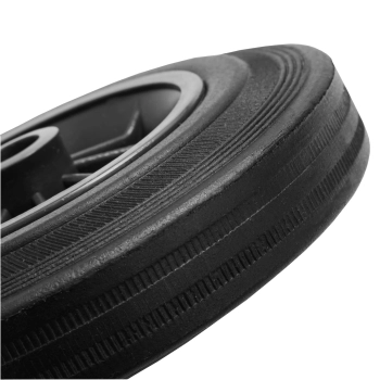  Koło kółko do kontenera wózka przelotowe dewulkanizowane 200/50-100mm - zdj. dodatkowe 5