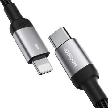  Kabel przewód do iPhone USB-C - Lightning A10 Series 20W 1.2m czarny - zdj. dodatkowe 5