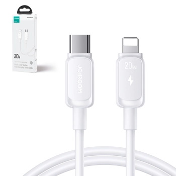  Kabel przewód do iPhone USB-C - Lightning 20W 1.2m biały - zdj. dodatkowe 1