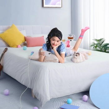  Kabel przewód w oplocie do iPhone Explorer Series USB-C - Lightning 20W 1m biały - zdj. dodatkowe 9