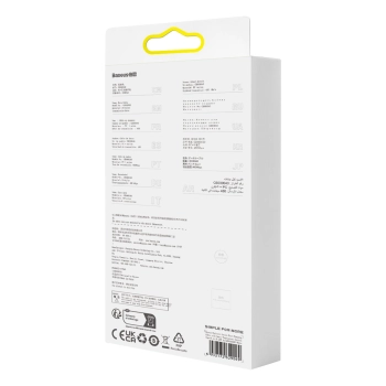  Kabel przewód w oplocie do iPhone Explorer Series USB-C - Lightning 20W 1m biały - zdj. dodatkowe 5