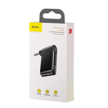  Transmiter samochodowy Bluetooth AUX mini jack 3.5 mm Overseas Edition czarny - zdj. dodatkowe 6