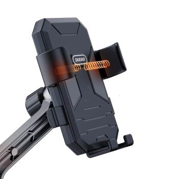  Uchwyt na telefon rowerowy motocyklowy na kierownicę F7C+ czarny - zdj. dodatkowe 9