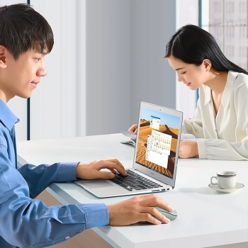  Myszka bezprzewodowa do komputera USB 2.4GHz zielona - zdj. dodatkowe 3