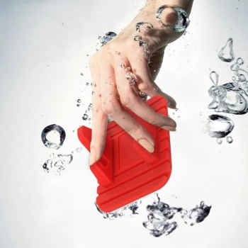  Uniwersalny uchwyt samochodowy silikonowa podstawka na telefon czarny - zdj. dodatkowe 5