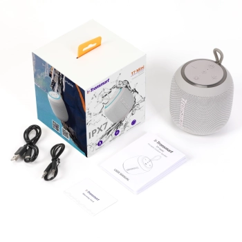  Głośnik bezprzewodowy T7 Mini Bluetooth 5.3 IPX7 15W szary - zdj. dodatkowe 4