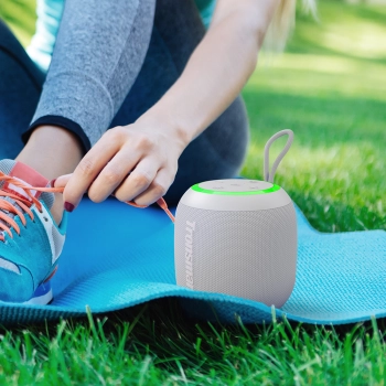  Głośnik bezprzewodowy T7 Mini Bluetooth 5.3 IPX7 15W szary - zdj. dodatkowe 6