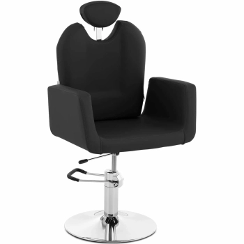  Profesjonalny fotel fryzjerski kosmetyczny obrotowy LIVORNO Physa czarny - zdj. dodatkowe 1