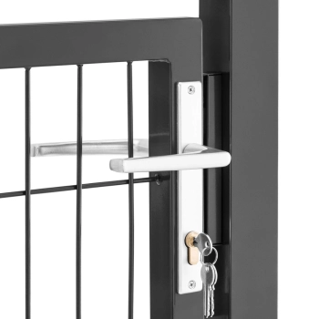  Brama furtka wejściowa ogrodowa ze stali 106 x 100 cm - zdj. dodatkowe 3