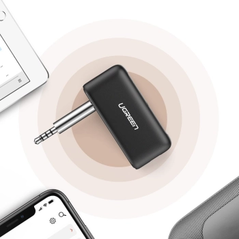  Odbiornik dźwięku audio do samochodu Bluetooth 5.0 AUX mini jack czarny - zdj. dodatkowe 4