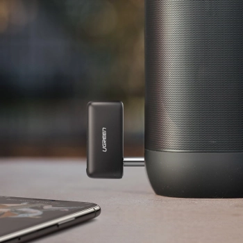  Odbiornik dźwięku audio do samochodu Bluetooth 5.0 AUX mini jack czarny - zdj. dodatkowe 8