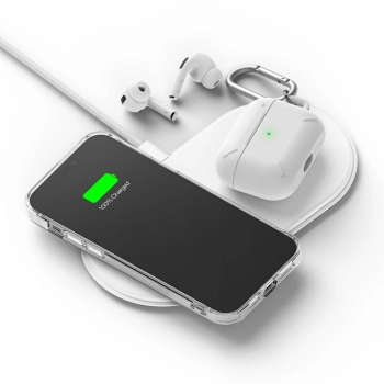  Pancerne etui pokrowiec z żelową ramką iPhone 12 mini Fusion Design różowo-zielony - zdj. dodatkowe 2