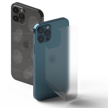  Matowa folia ochronna na tył iPhone 12 Pro Max ID Back Matte Film ZESTAW 2szt - zdj. dodatkowe 2
