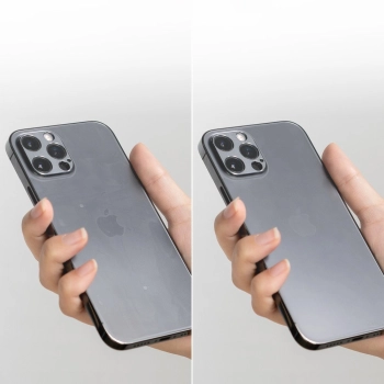  Matowa folia ochronna na tył iPhone 12 Pro Max ID Back Matte Film ZESTAW 2szt - zdj. dodatkowe 7