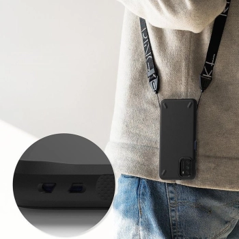  Wytrzymałe wzmacniane etui do telefonu XIAOMI POCO M3 ONYX czarny - zdj. dodatkowe 5