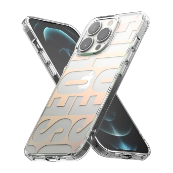  Pancerne etui pokrowiec z żelową ramką iPhone 13 Pro Fusion Design przezroczysty - zdj. dodatkowe 1
