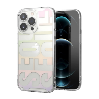  Pancerne etui pokrowiec z żelową ramką iPhone 13 Pro Fusion Design przezroczysty - zdj. dodatkowe 2
