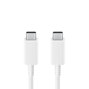  Kabel przewód USB-C - USB-C 5A 480Mb/s 1.8m biały - zdj. dodatkowe 2