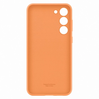  Etui silikonowy pokrowiec Samsung Galaxy S23+ Silicone Cover pomarańczowe - zdj. dodatkowe 4