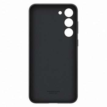  Etui pokrowiec z naturalnej skóry Samsung Galaxy S23+ Leather Cover czarne - zdj. dodatkowe 5