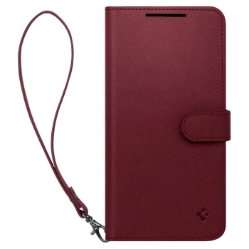  Etui z portfelem i kieszonka na kartę Galaxy S23+ Wallet S Plus burgundowe - zdj. dodatkowe 2