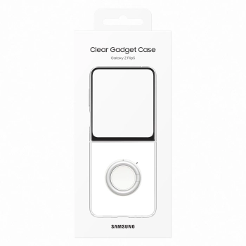  Etui silikonowe do Samsung Galaxy Z Flip 5 Gadget Case przezroczyste - zdj. dodatkowe 4