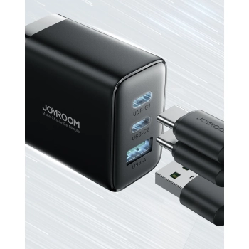  Szybka ładowarka sieciowa 2x USB-C USB-A 32W wtyczka angielska UK 32W czarna - zdj. dodatkowe 7