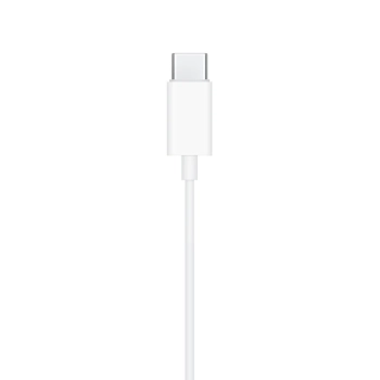  Oryginalne słuchawki douszne przewodowe Apple EarPods MTJY3ZM/A USB-C białe - zdj. dodatkowe 2
