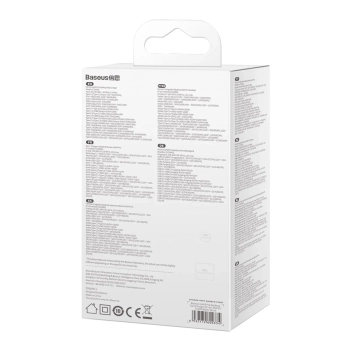  Szybka ładowarka sieciowa GaN3 Pro 2x USB-C / 2x USB 65W PD QC + kabel USB-C 1m czarny - zdj. dodatkowe 5