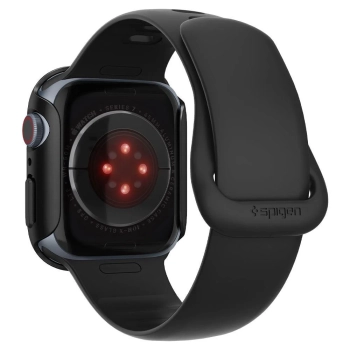  Etui ochronne koperta na Apple Watch 7 / 8 45mm Thin Fit czarne - zdj. dodatkowe 3
