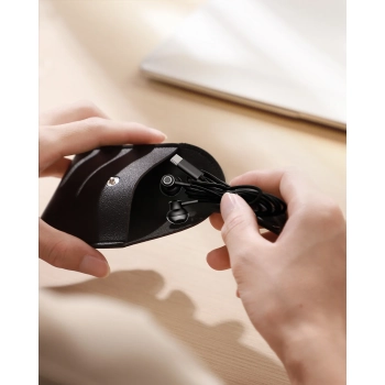  Zestaw słuchawkowy słuchawki douszne USB-C kabel 1.2m czarne - zdj. dodatkowe 9