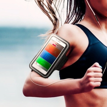  Opaska sportowa na ramię na telefon Armband A700 do 6.9'' czarny - zdj. dodatkowe 3